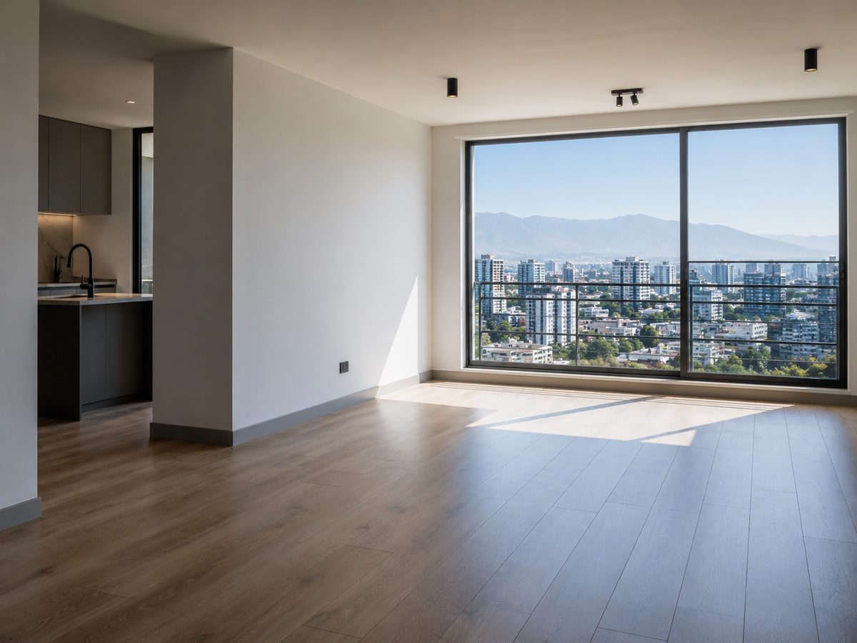 Interior de departamento disponible para arriendo